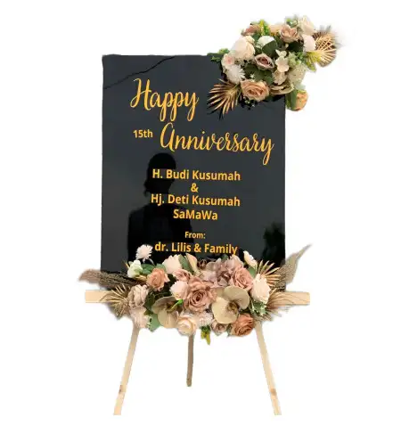 Papan Bunga Akrilik Naggela